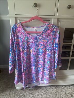 Lulu B asymmetrical top